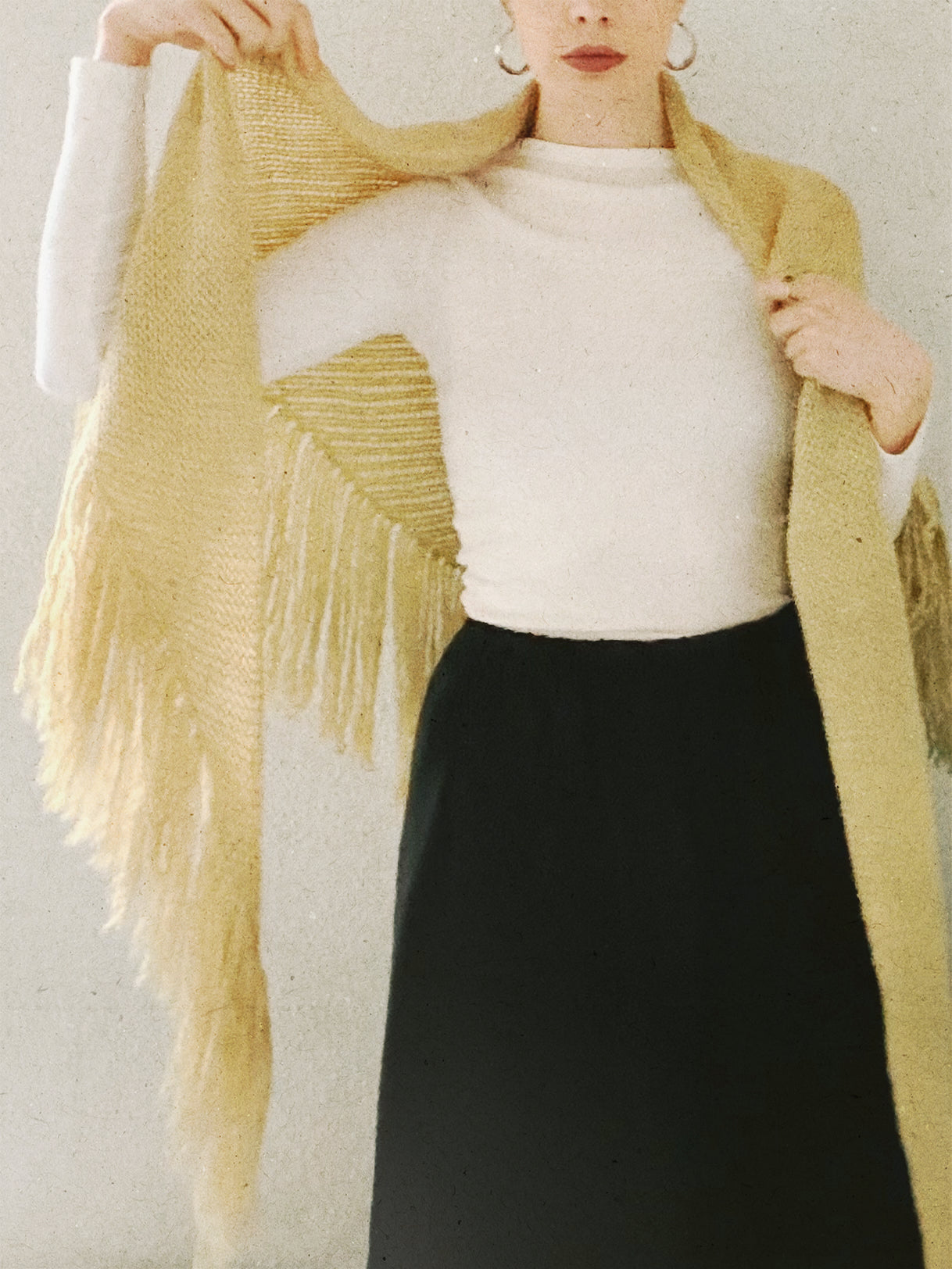 toquilla de lana y seda con tintes naturales _ hierro