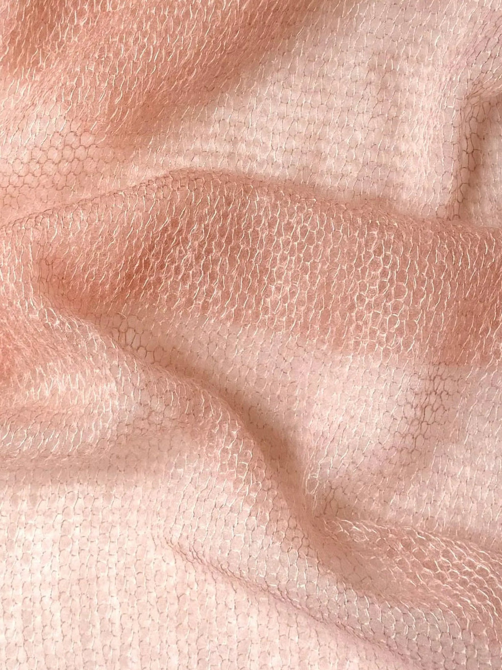 echarpe de mohair y seda con tintes naturales _ mediano _ sándalo