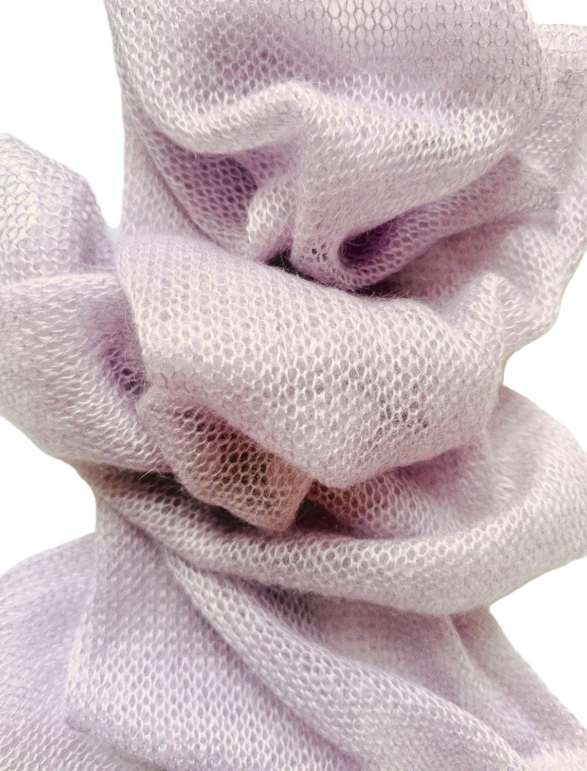 echarpe de mohair y seda con tintes naturales _ mediano _ palo