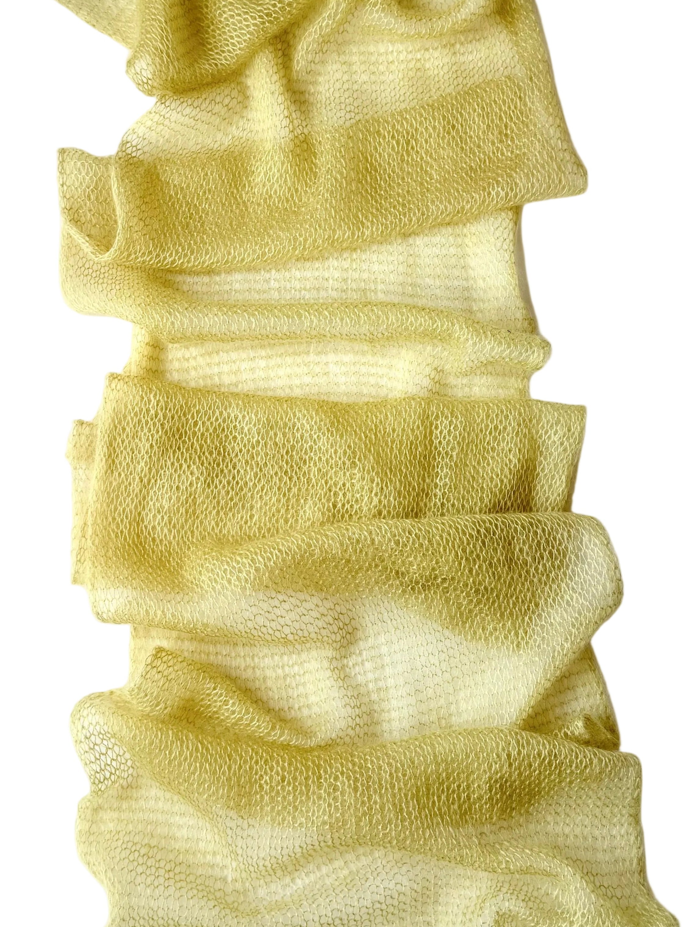 echarpe de mohair y seda _ mediano _ cebolla