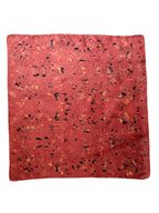 tinto #1 _ pañuelo de seda con estampación botánica / 53x53 cm.