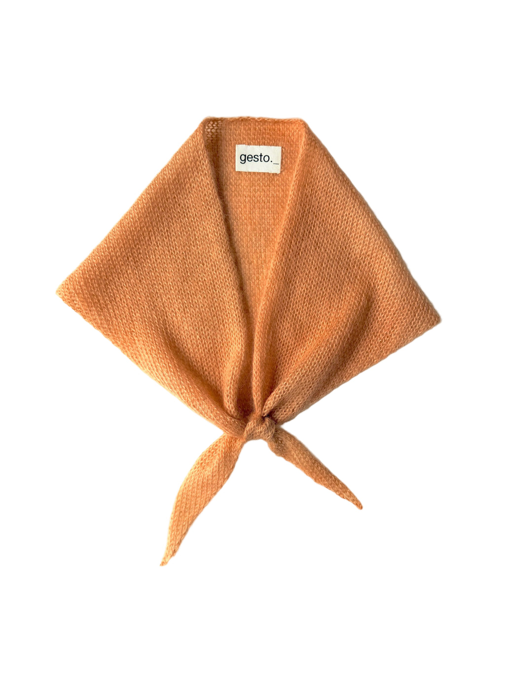 pañoleta de mohair y seda con tintes naturales _ rubia