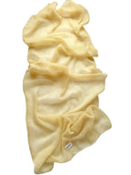 manzanilla _ echarpe de mohair y seda con tintes naturales _ grande