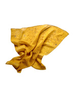 sobremesa #2 _ pañuelo de seda con estampación botánica / 50x50 cm.
