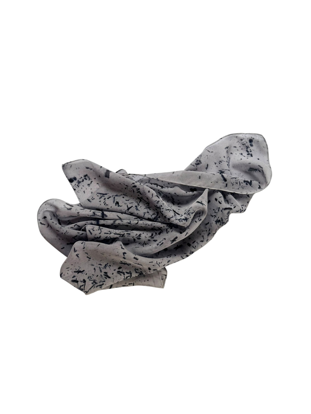 viento _ pañuelo de seda con estampación botánica / varios modelos