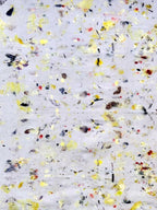 primavera #1 _ pañuelo de algodón y seda con estampación botánica / 53x53 cm.