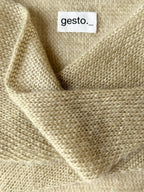 hierro _ pañoleta de mohair y seda con tintes naturales