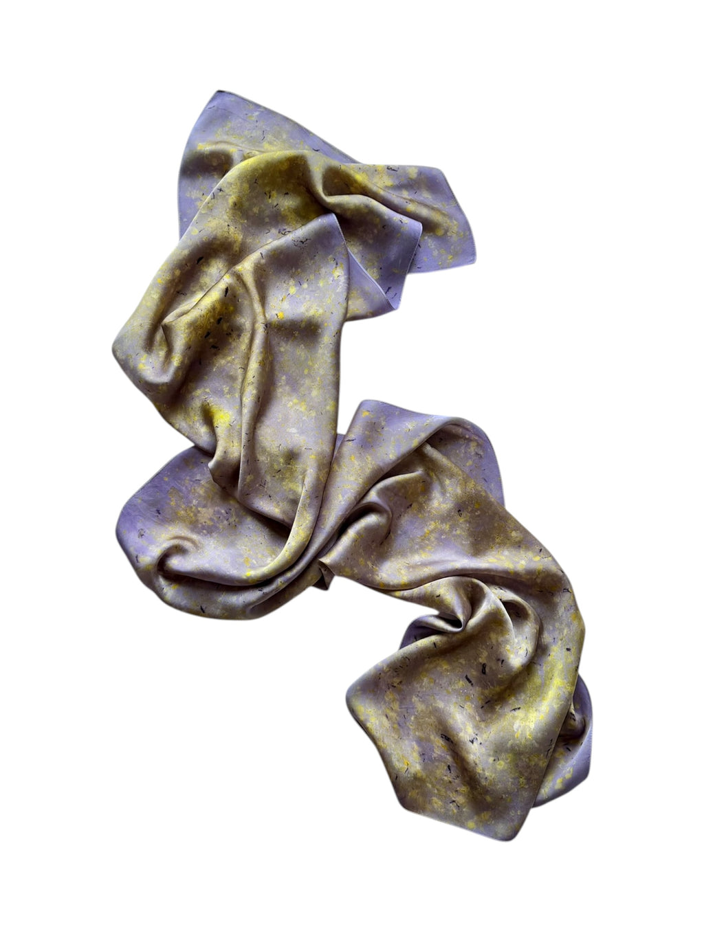 lumen #2 _ pañuelo de seda con estampación botánica / 180x44 cm.