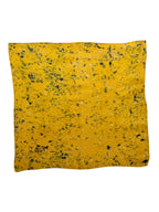 mediodía #3 _ pañuelo de seda con estampación botánica / 50x50 cm.