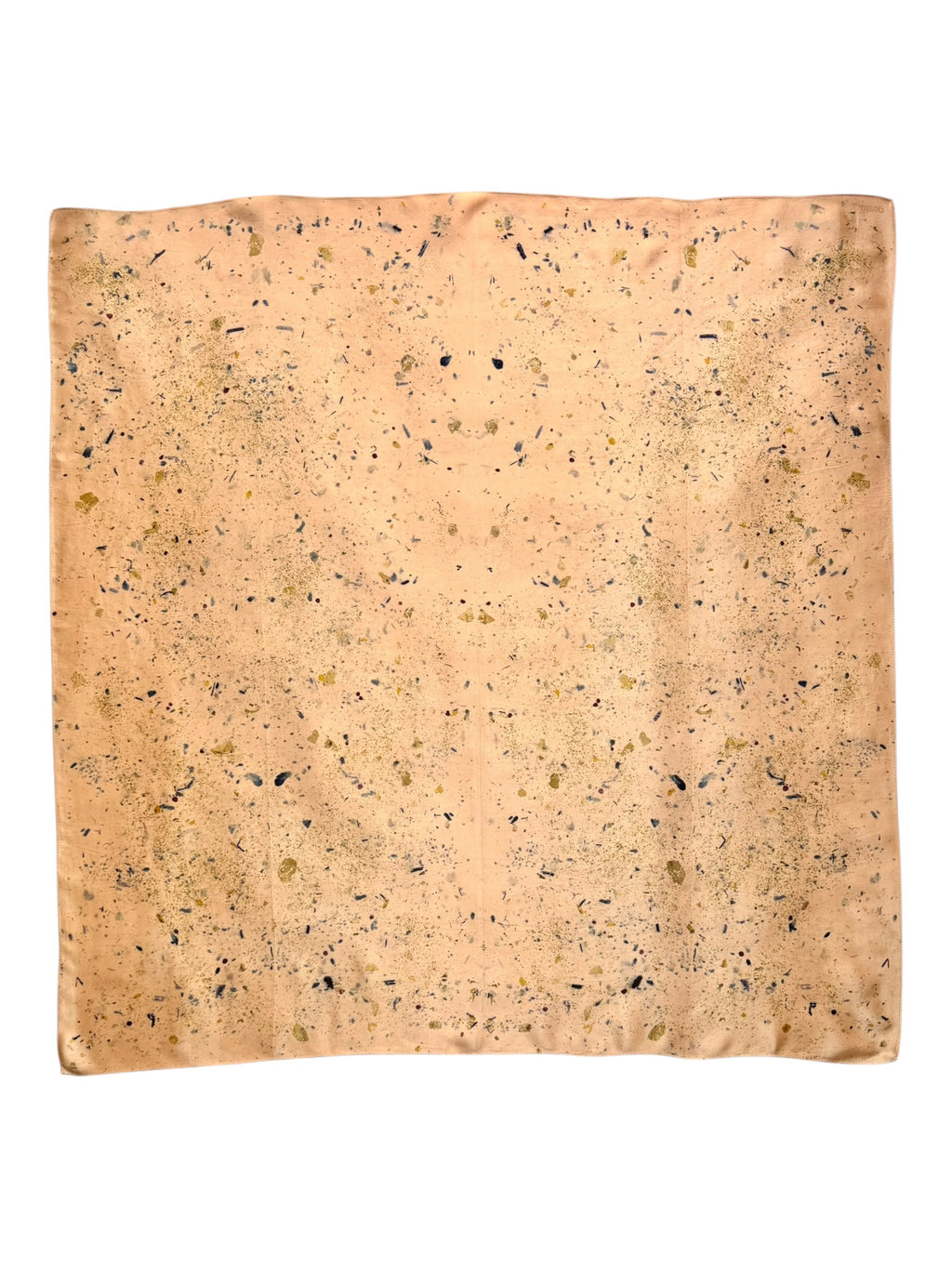 vitamina #3 _ pañuelo de seda con estampación botánica / 90x90 cm.