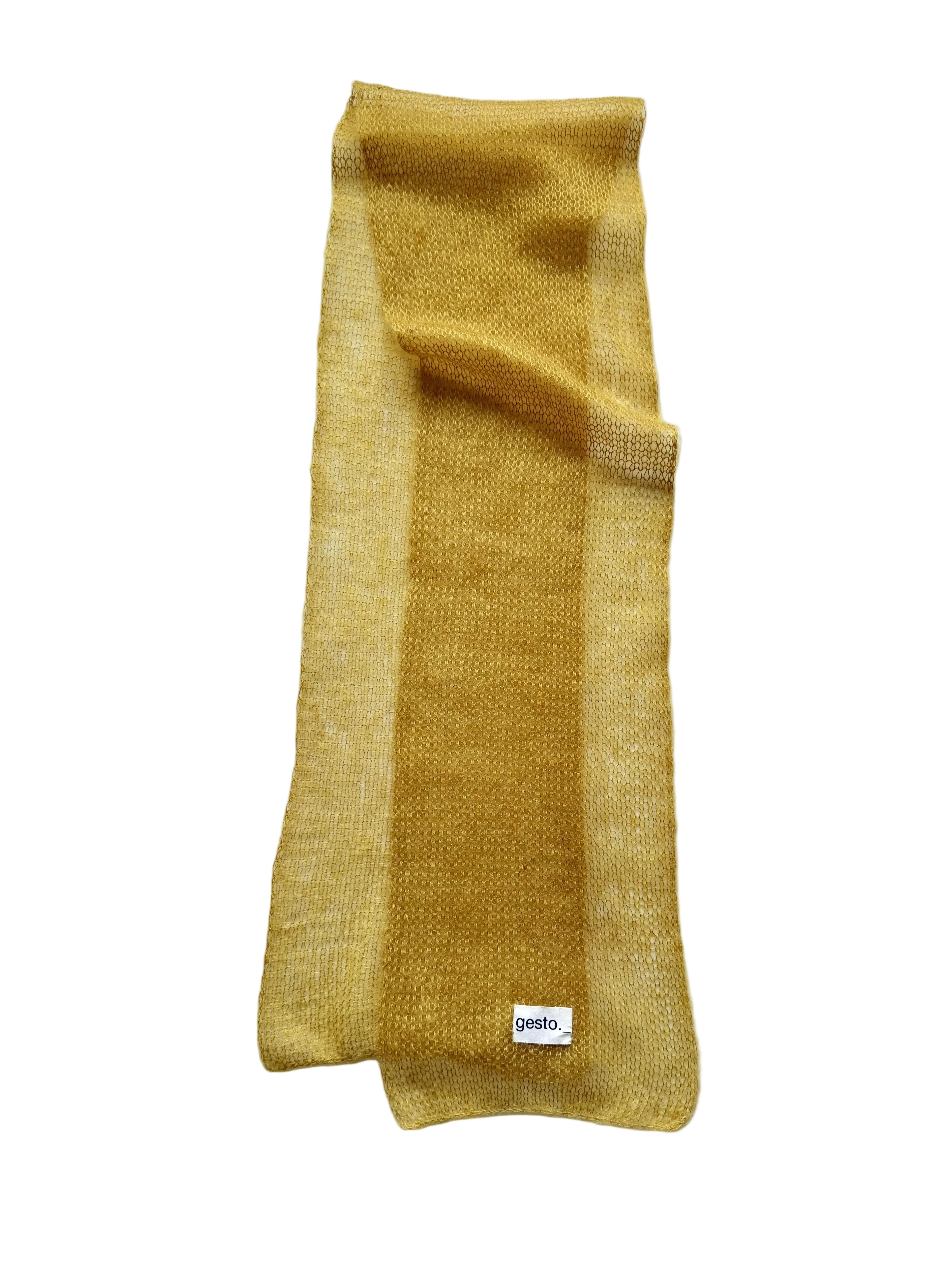 echarpe de mohair y seda _ pequeño _ cebolla