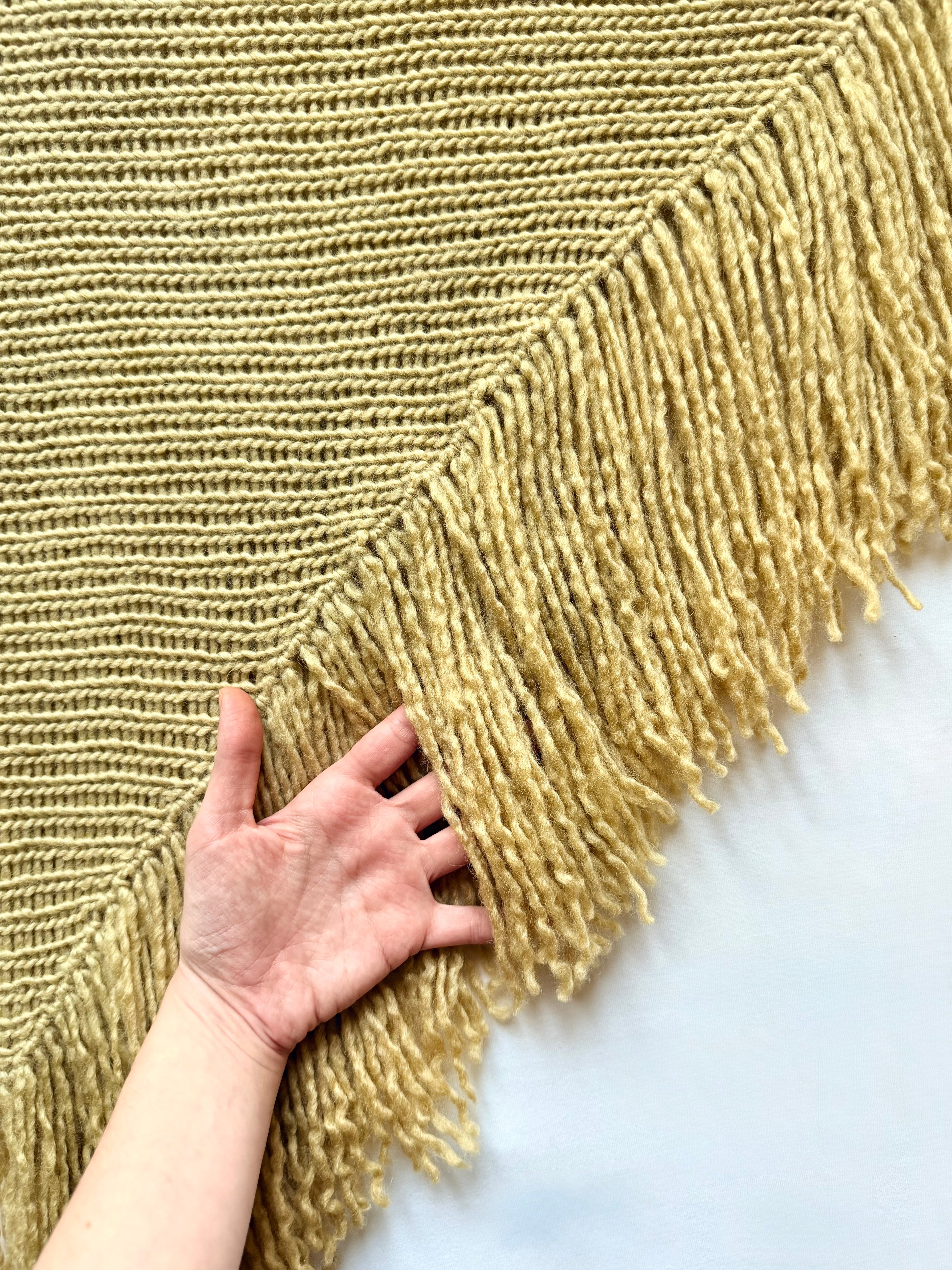 toquilla de lana y seda con tintes naturales _ hierro