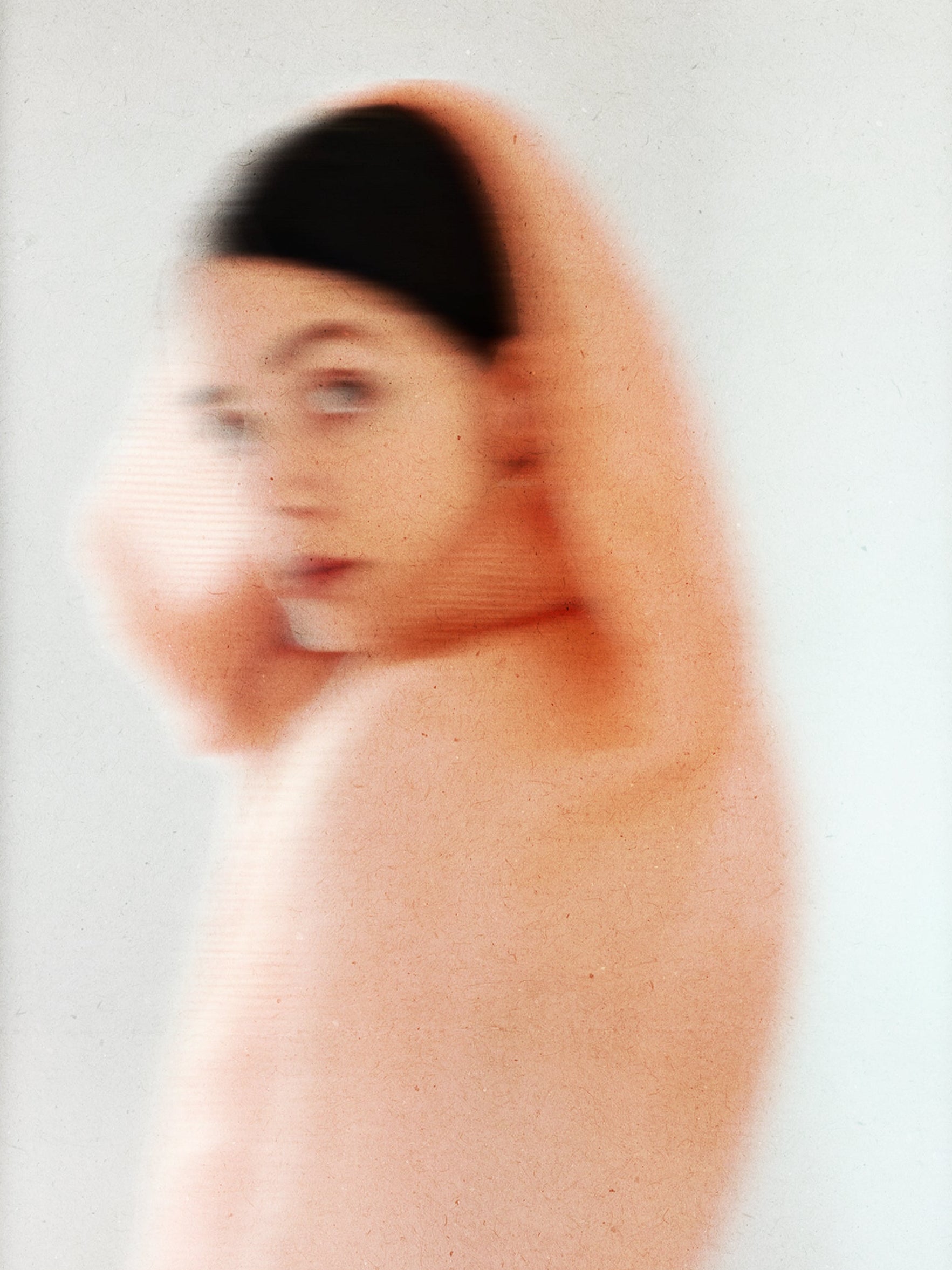 echarpe de mohair y seda con tintes naturales _ grande _ rubia