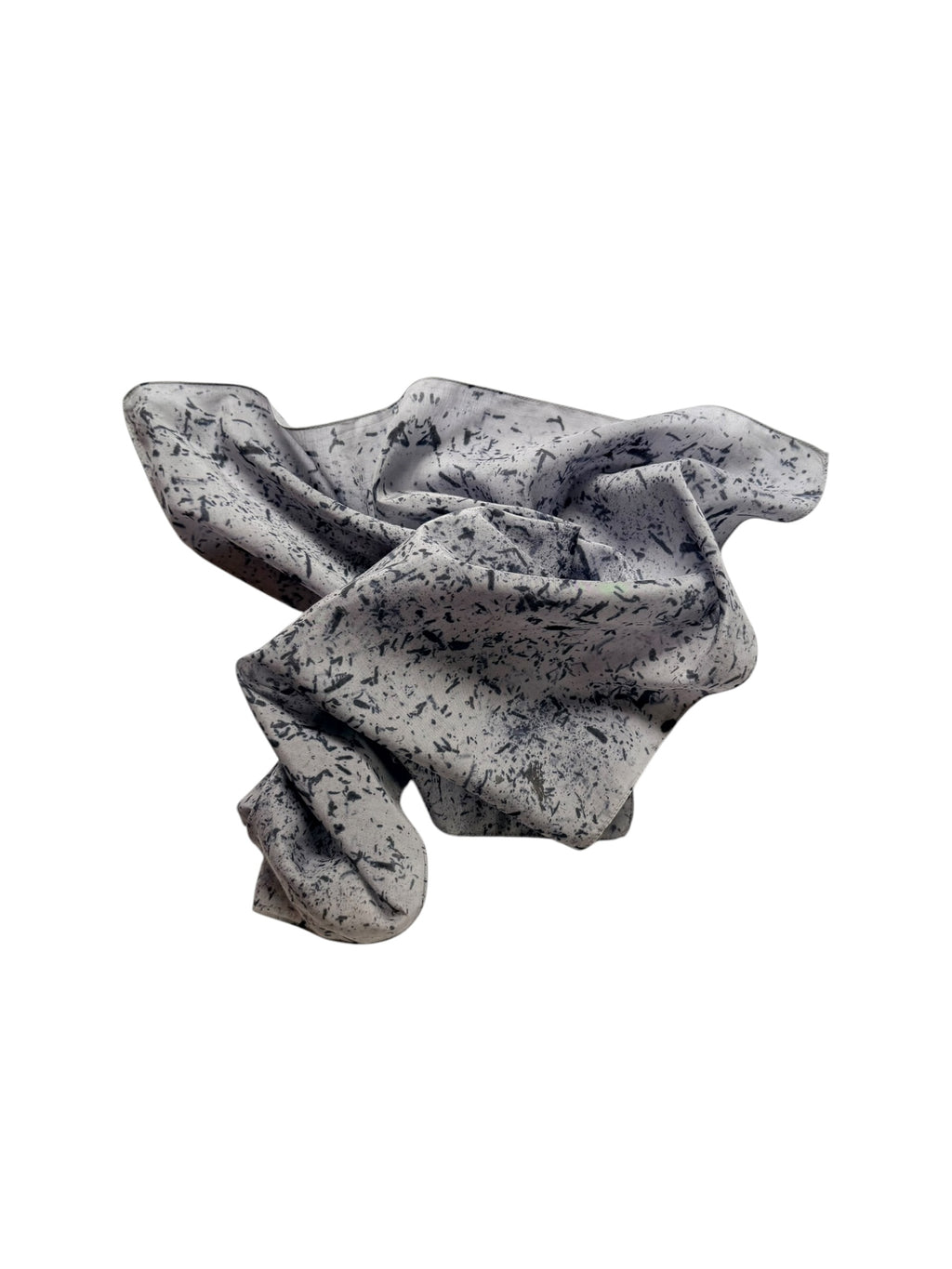 viento _ pañuelo de seda con estampación botánica / varios modelos