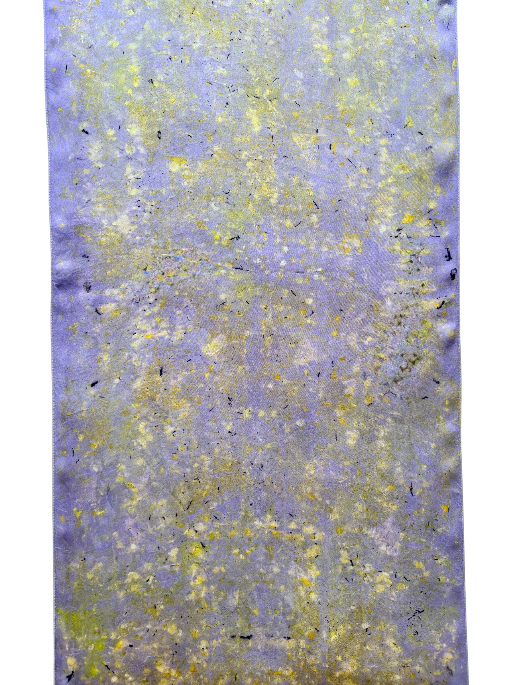 lumen #2 _ pañuelo de seda con estampación botánica / 180x44 cm.