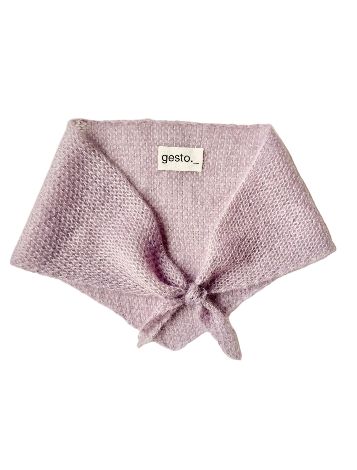 pañoleta de mohair y seda con tintes naturales _ palo