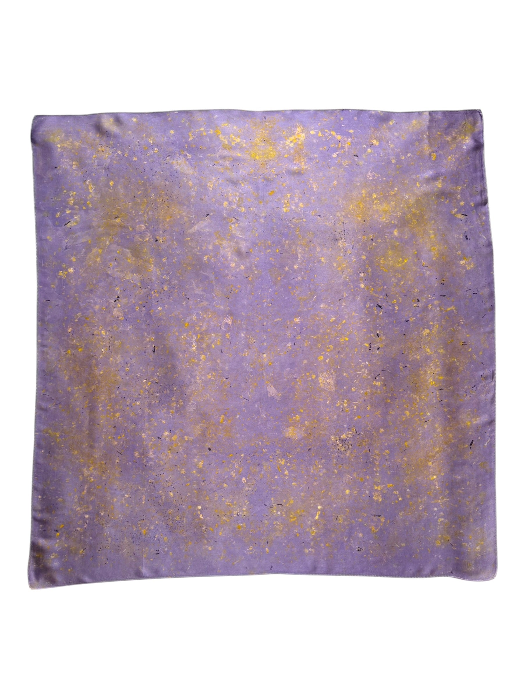 lumen #1 _ pañuelo de seda con estampación botánica / 90x90 cm.