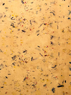 infusión #1 _ pañuelo de seda con estampación botánica / 53x53 cm.