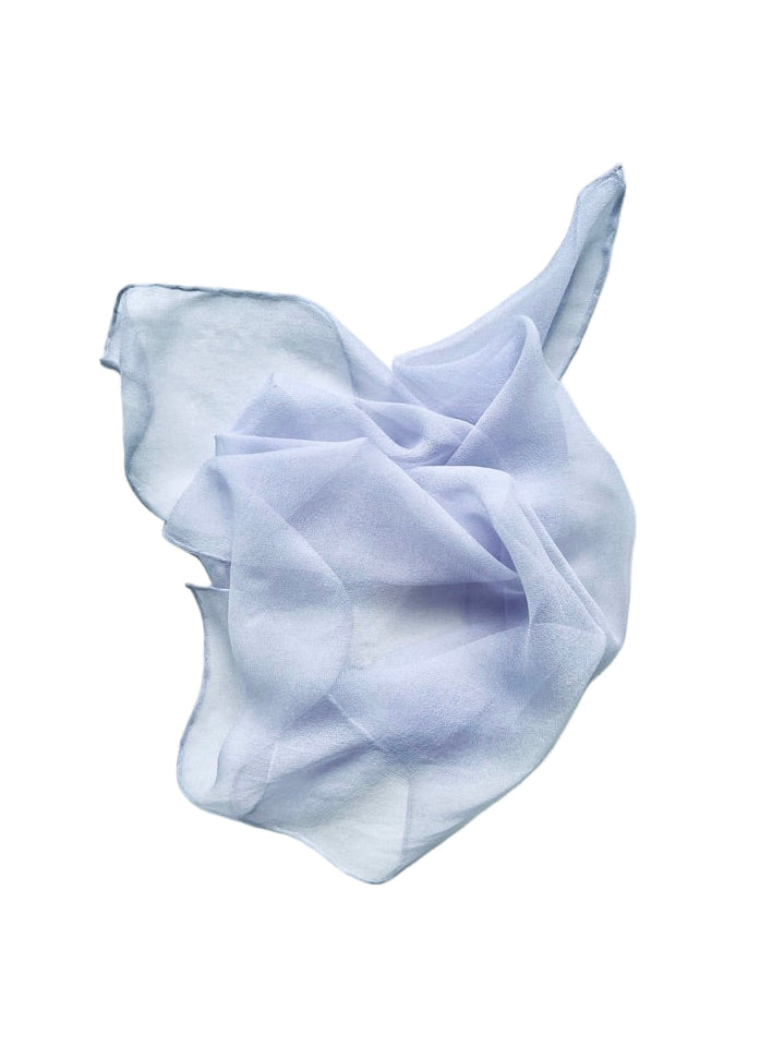 siesta #2 _ pañuelo de seda con tinte natural / 50x50 cm.