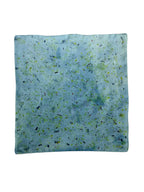 corriente #1 _ pañuelo de seda con estampación botánica / 53x53 cm.