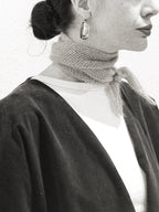 sándalo _ pañoleta de mohair y seda con tintes naturales