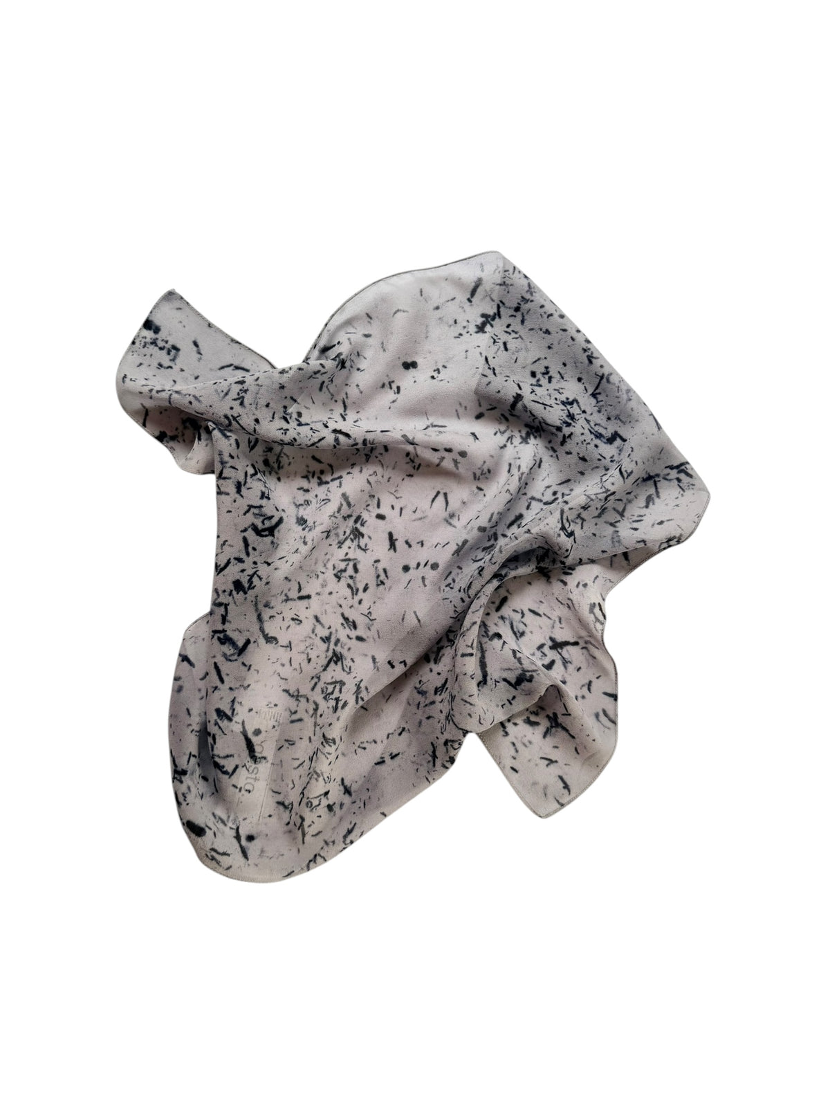 viento _ pañuelo de seda con estampación botánica / varios modelos