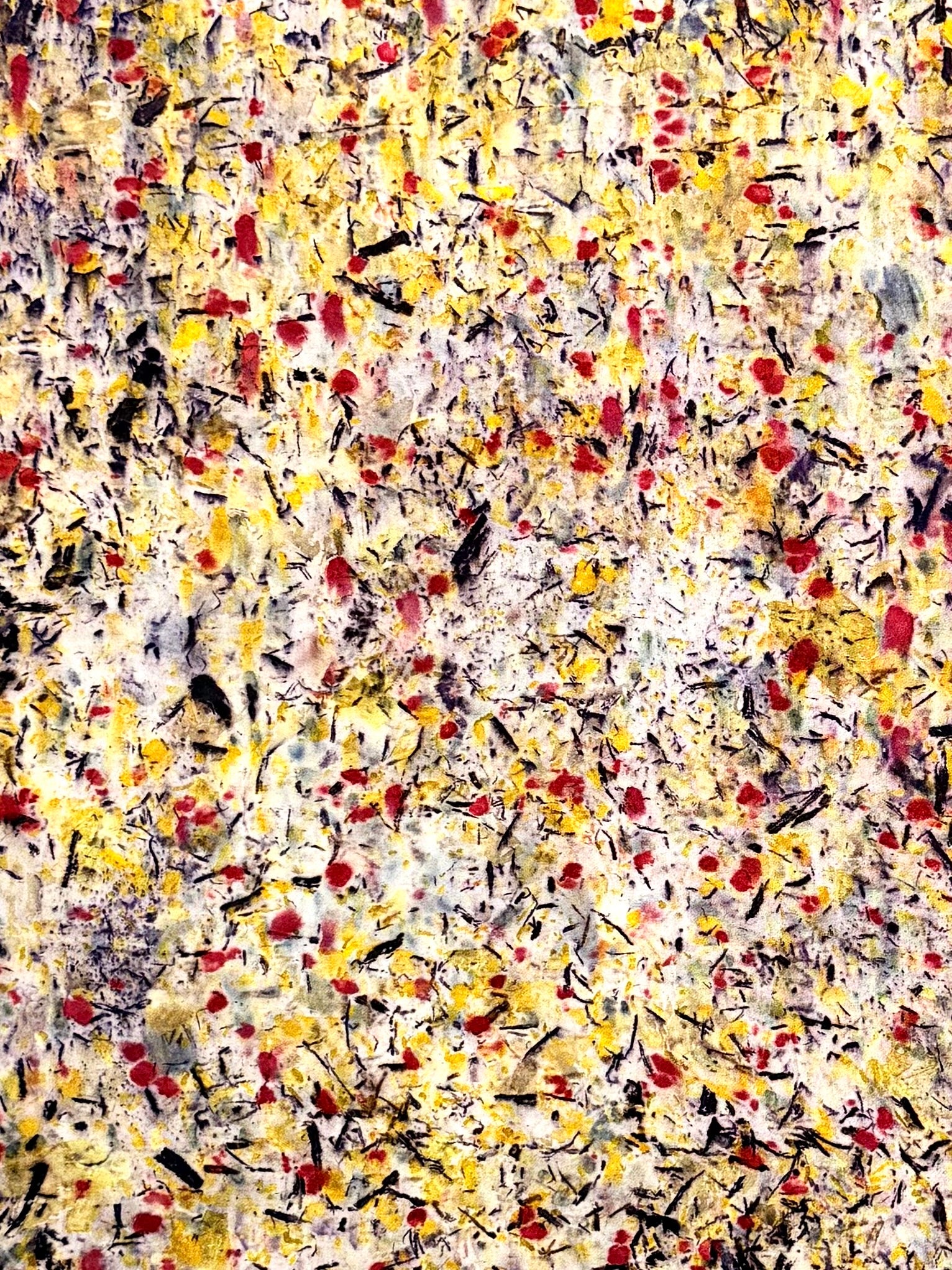 clamor #2 _ pañuelo de seda con estampación botánica / 53x53 cm.