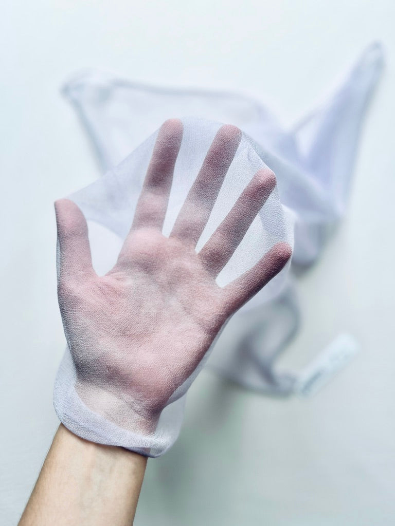 siesta #2 _ pañuelo de seda con tinte natural / 50x50 cm.