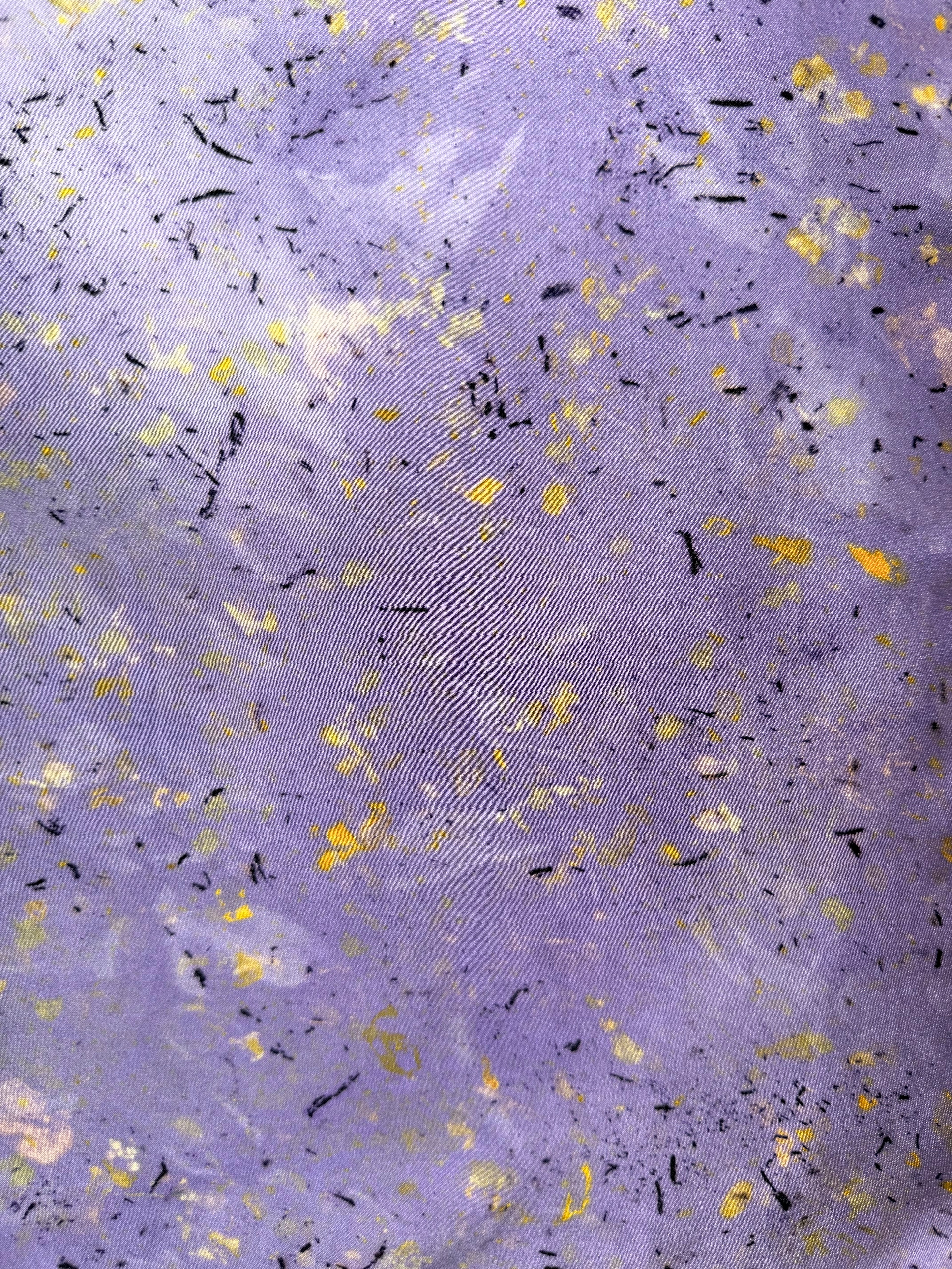 lumen #3 _ pañuelo de seda con estampación botánica / 53x53 cm.