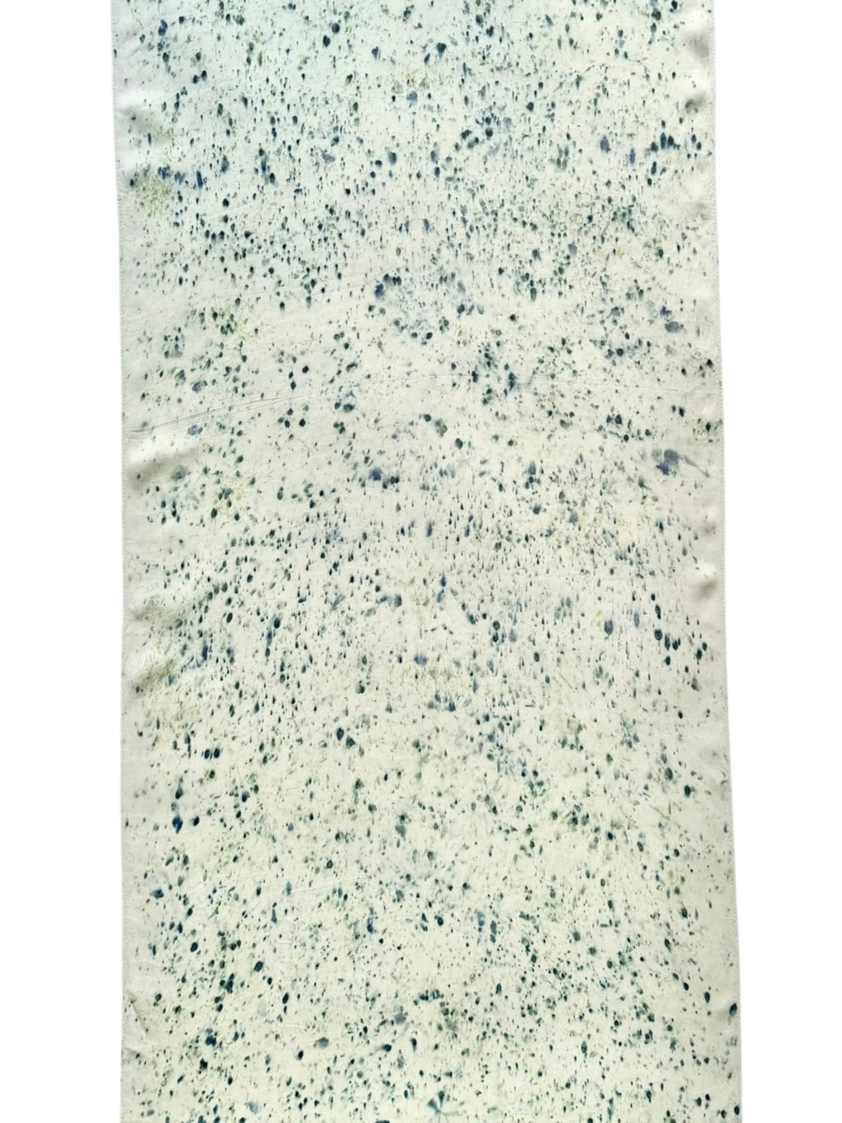 nana #7 _ pañuelo de seda con estampación botánica / 180x44 cm.