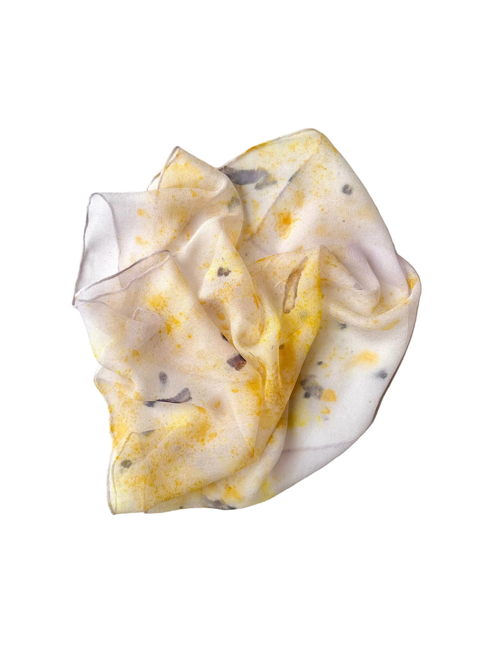 halo #1 _ pañuelo de seda con tinte natural / 50x50 cm.