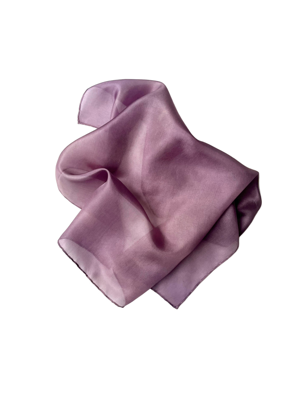 lento #1 _ pañuelo de seda con tinte botánico / 45x45 cm.