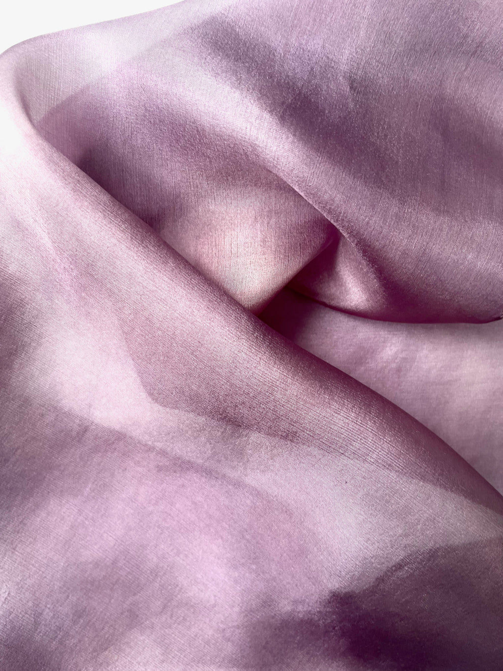 lento #1 _ pañuelo de seda con tinte botánico / 45x45 cm.