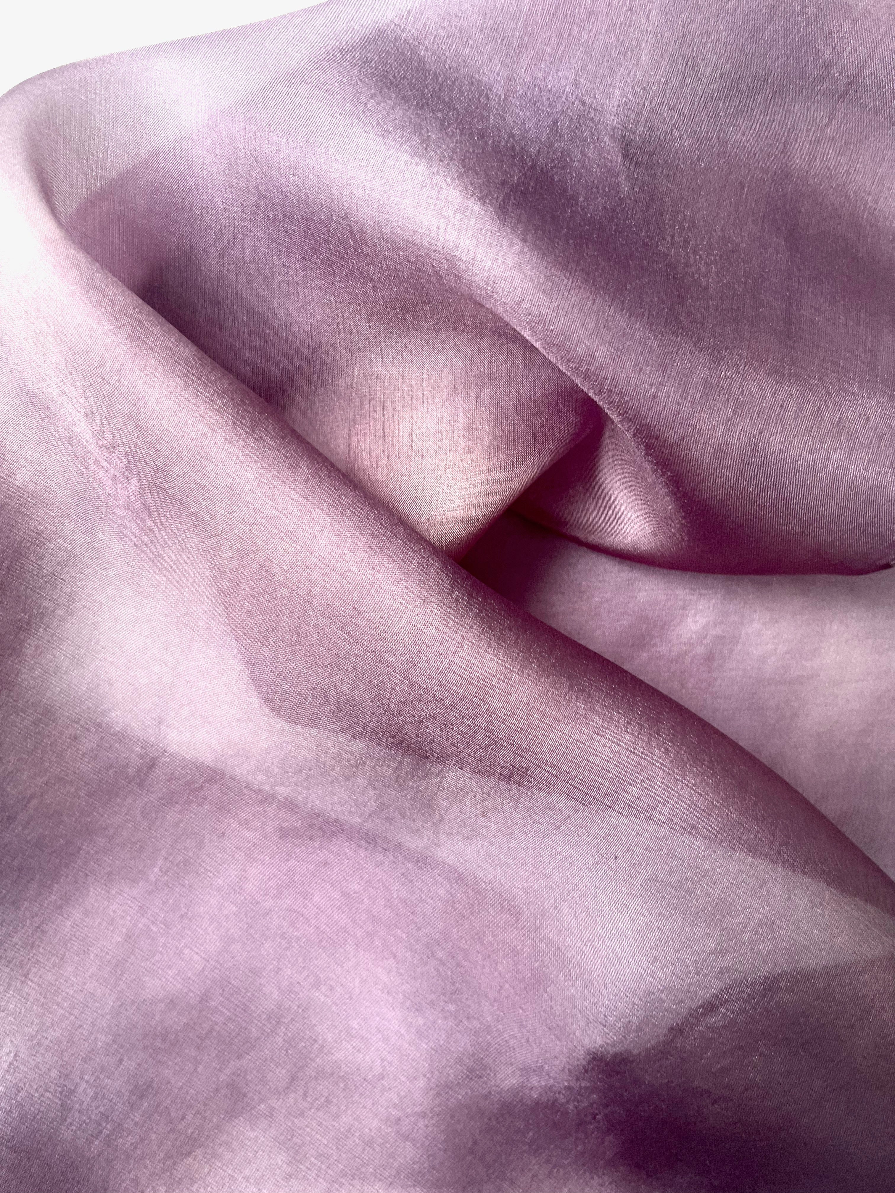 lento #1 _ pañuelo de seda con tinte botánico / 45x45 cm.