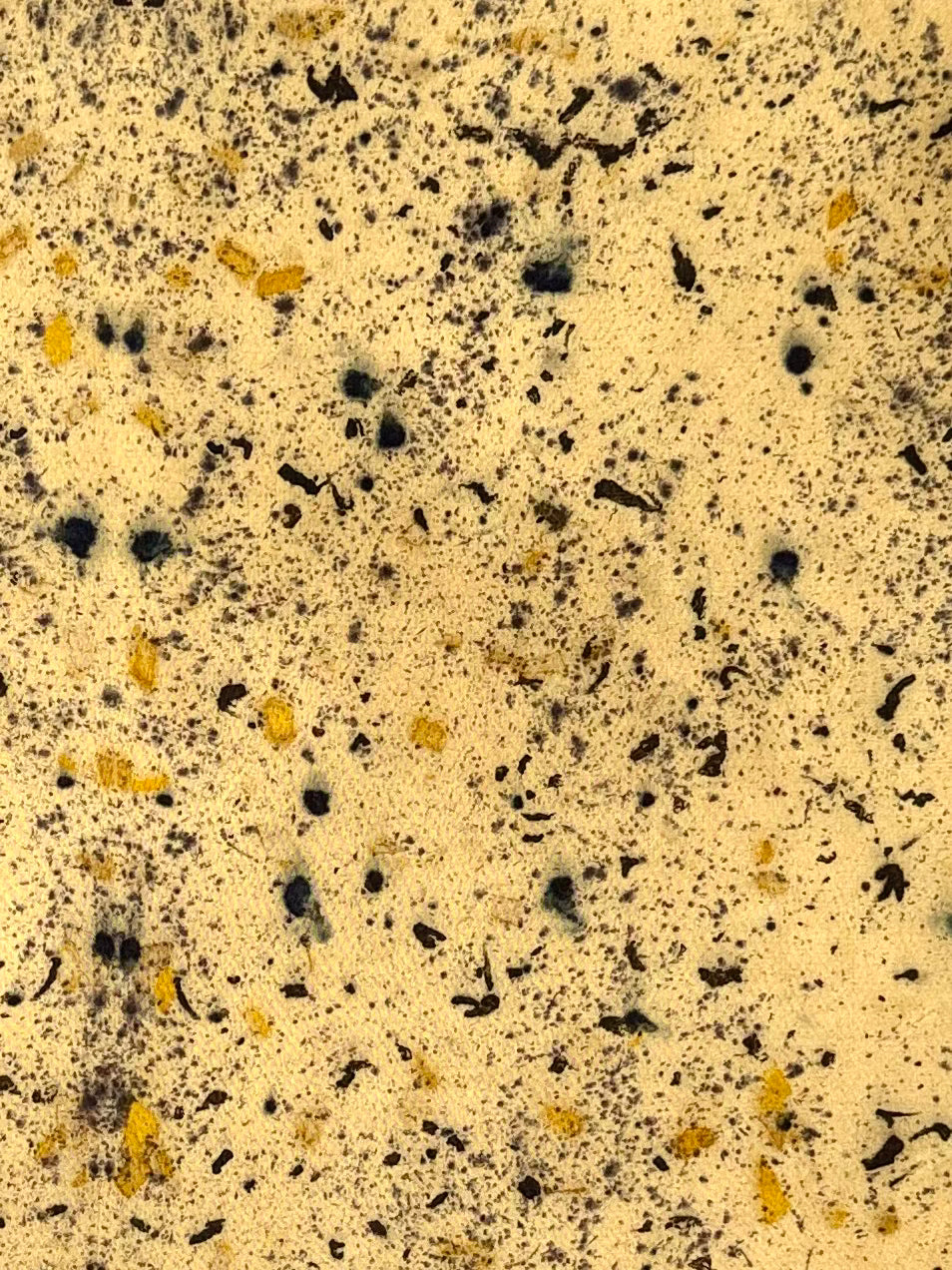 estío #1 _ pañuelo de seda con estampación botánica / 45x45 cm.