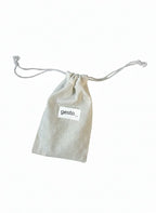 jolgorio #1 _ pañuelo de seda con estampación botánica / 45x45 cm.