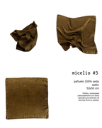 micelio _ pañuelo de seda con estampación botánica / varios modelos