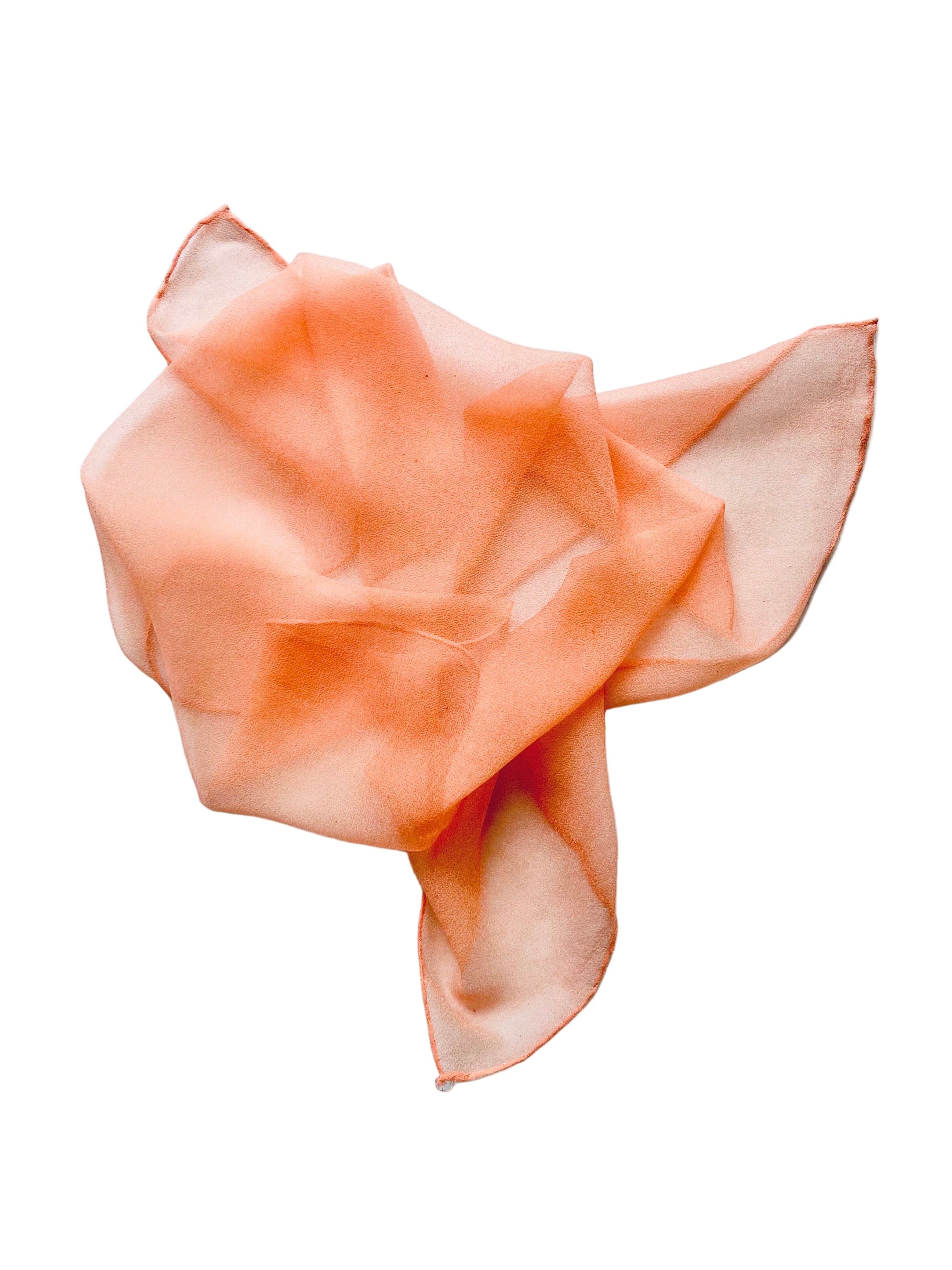 beso _ pañuelo de seda con tinte natural / 50x50 cm.