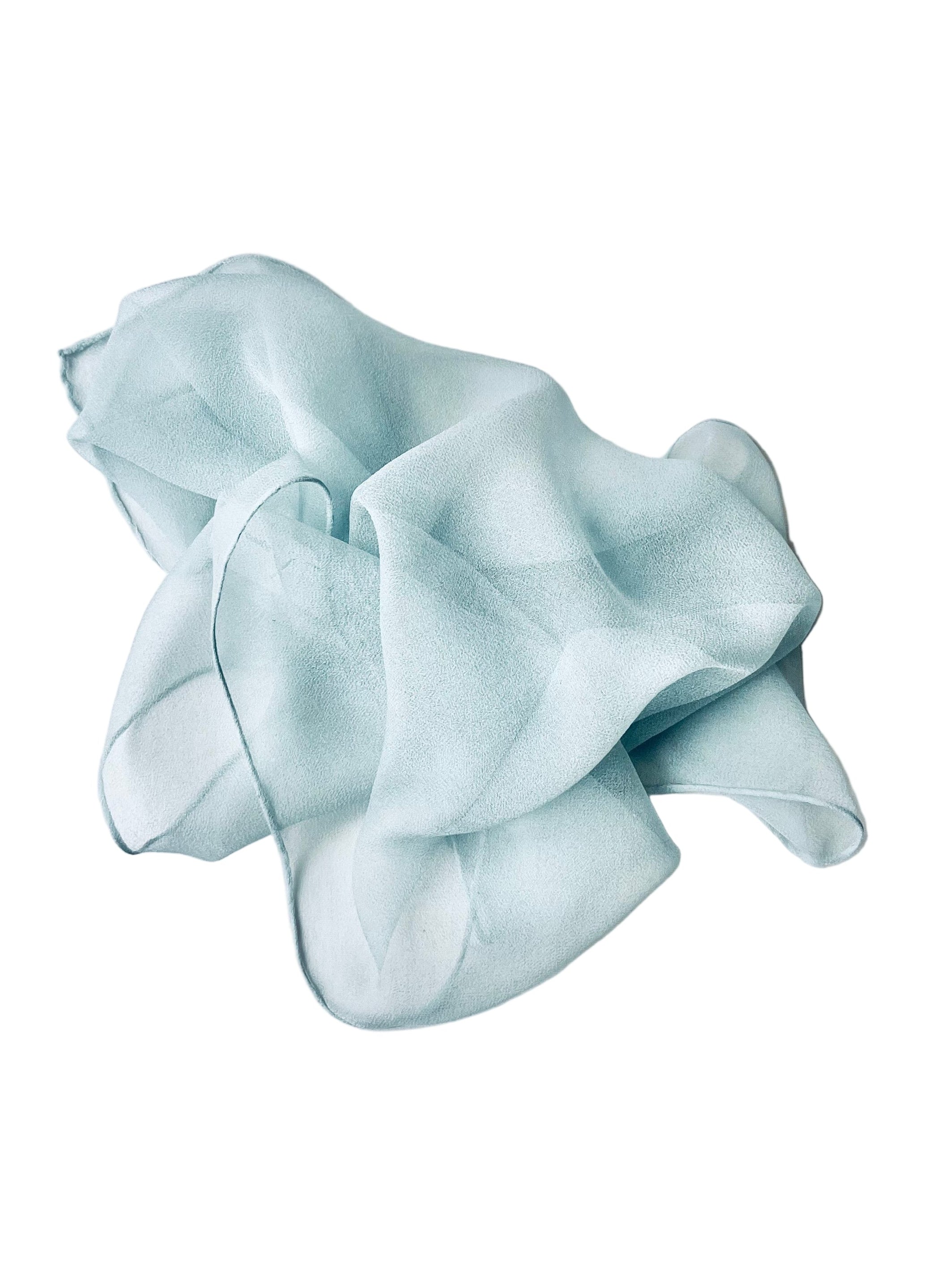 cuento #2 _ pañuelo de seda con tinte natural / 50x50 cm.