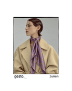 lumen _ pañuelo de seda con estampación botánica / varios modelos