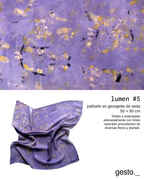 lumen _ pañuelo de seda con estampación botánica / varios modelos