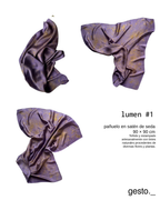 lumen _ pañuelo de seda con estampación botánica / varios modelos