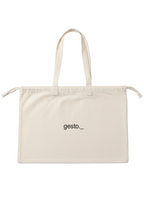 shopper de algodón gesto._